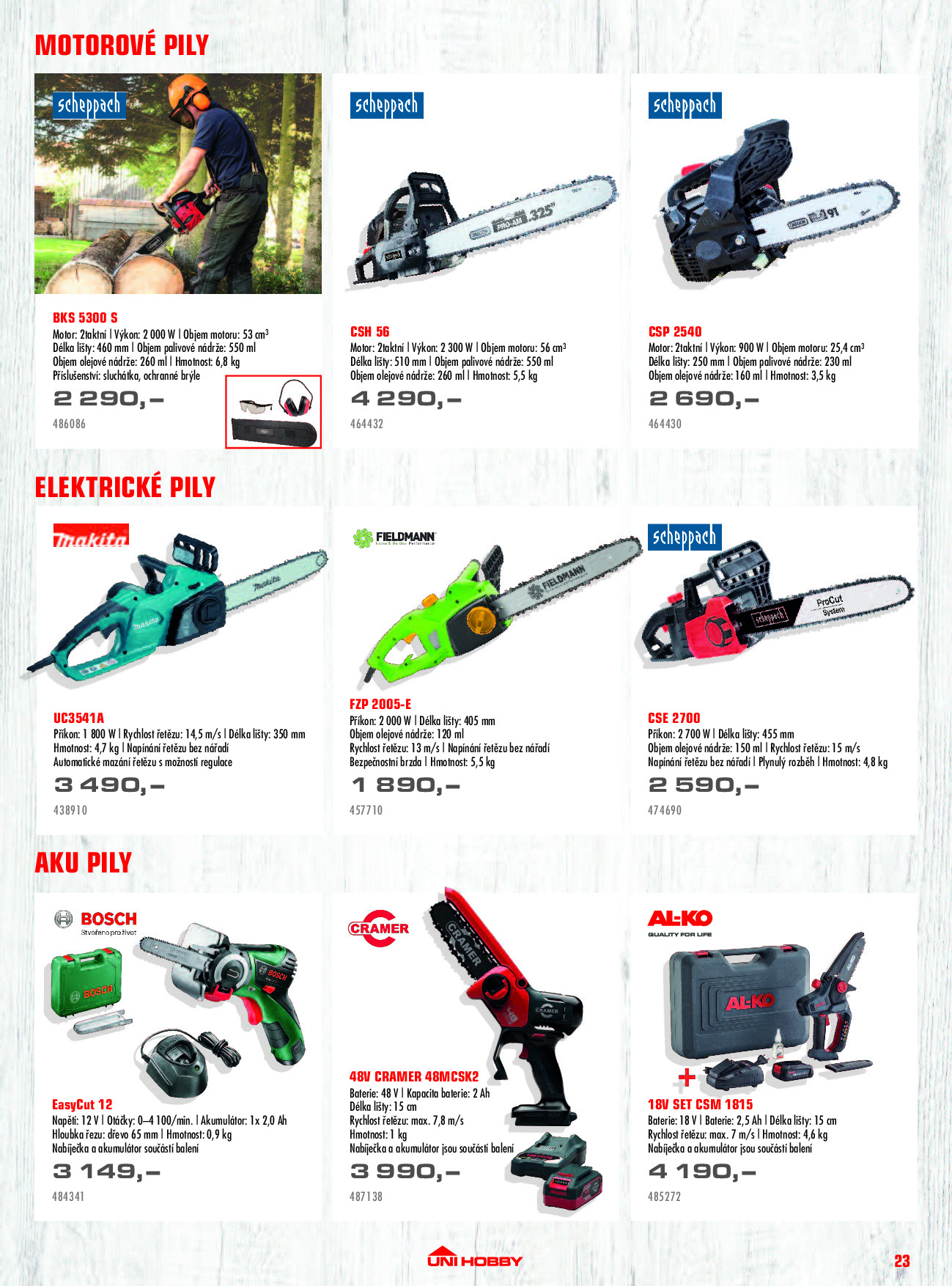 UNI HOBBY leták od 14.3. do 31.8.2025