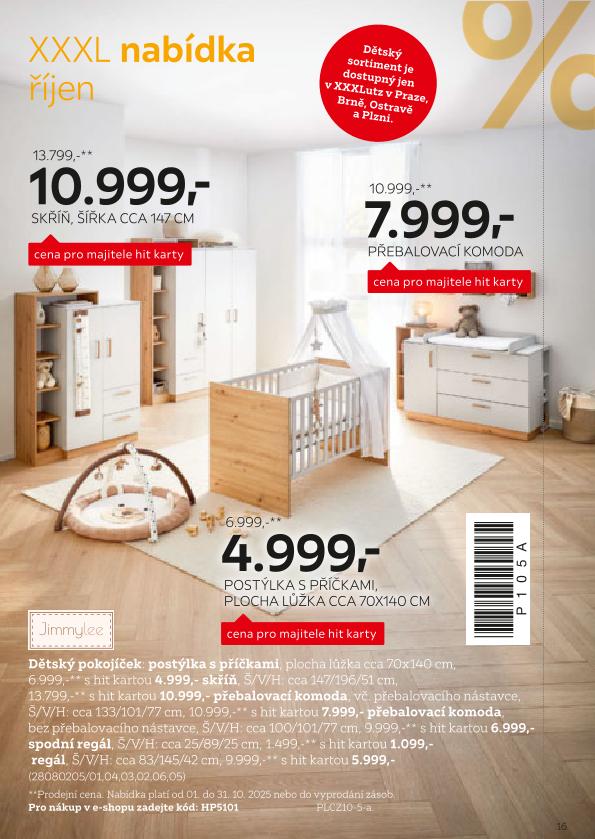 XXXLutz leták od 1.8. do 31.1.2026