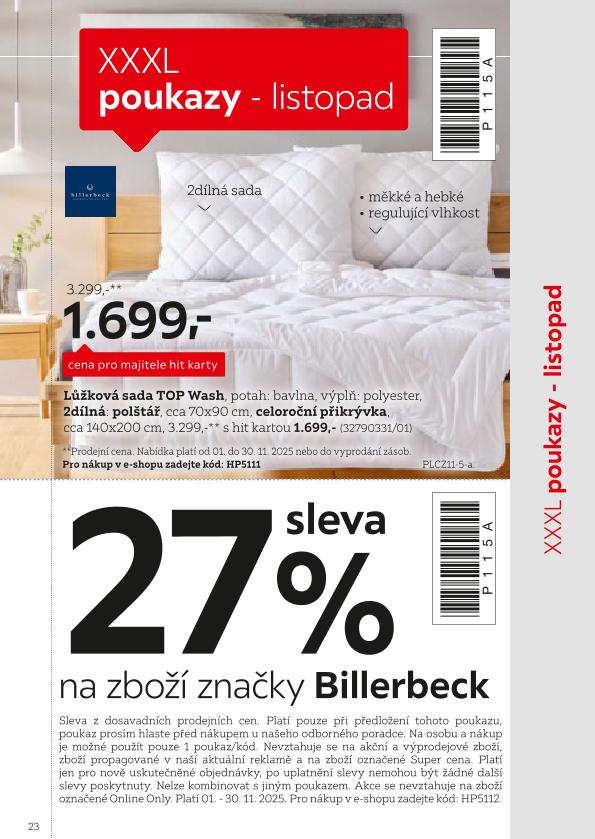 XXXLutz leták od 1.8. do 31.1.2026