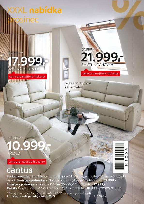 XXXLutz leták od 1.8. do 31.1.2026