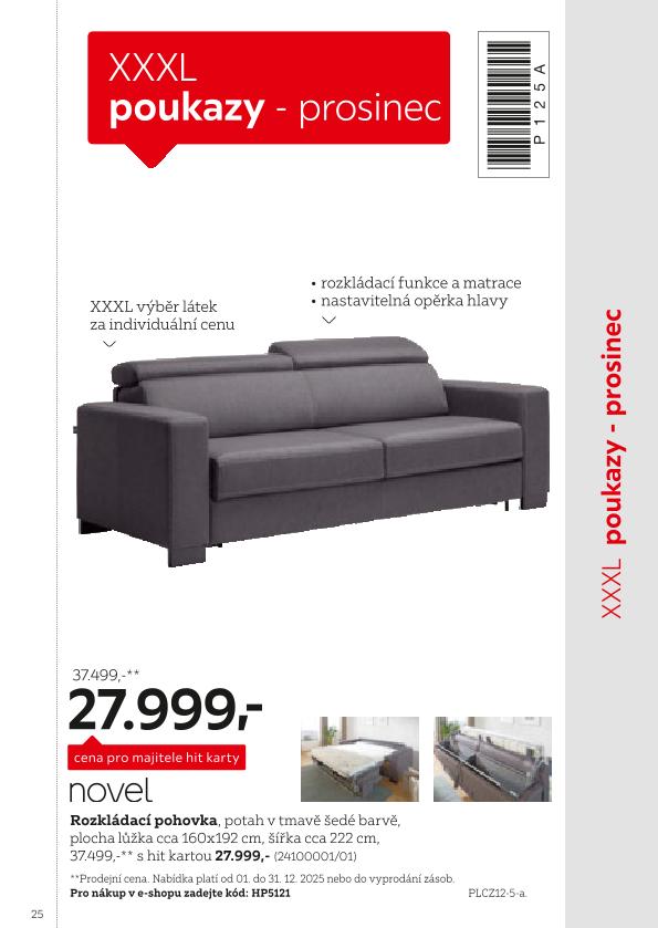 XXXLutz leták od 1.8. do 31.1.2026