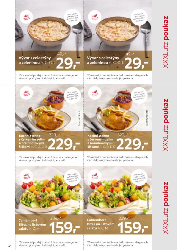 XXXLutz leták od 1.8. do 31.1.2026
