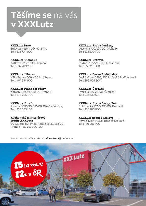 XXXLutz leták od 1.8. do 31.1.2026