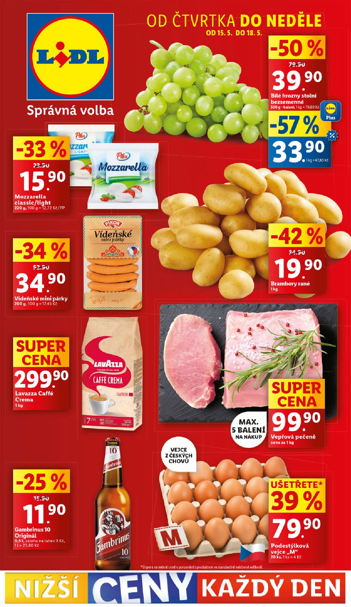 Lidl leták od 15.5. do 18.5.2025