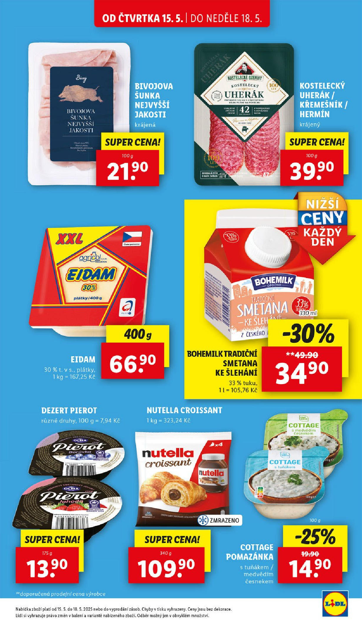 Lidl leták od 15.5. do 18.5.2025