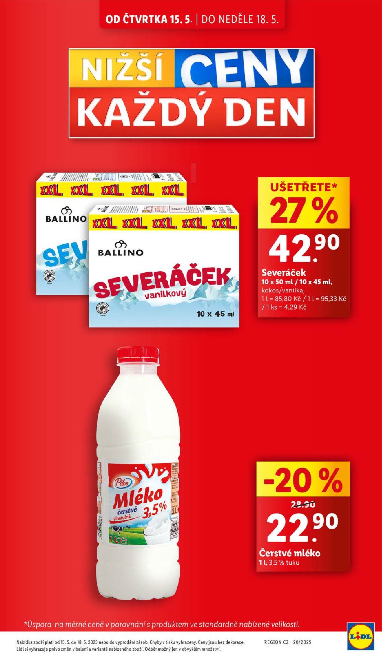 Lidl leták od 15.5. do 18.5.2025