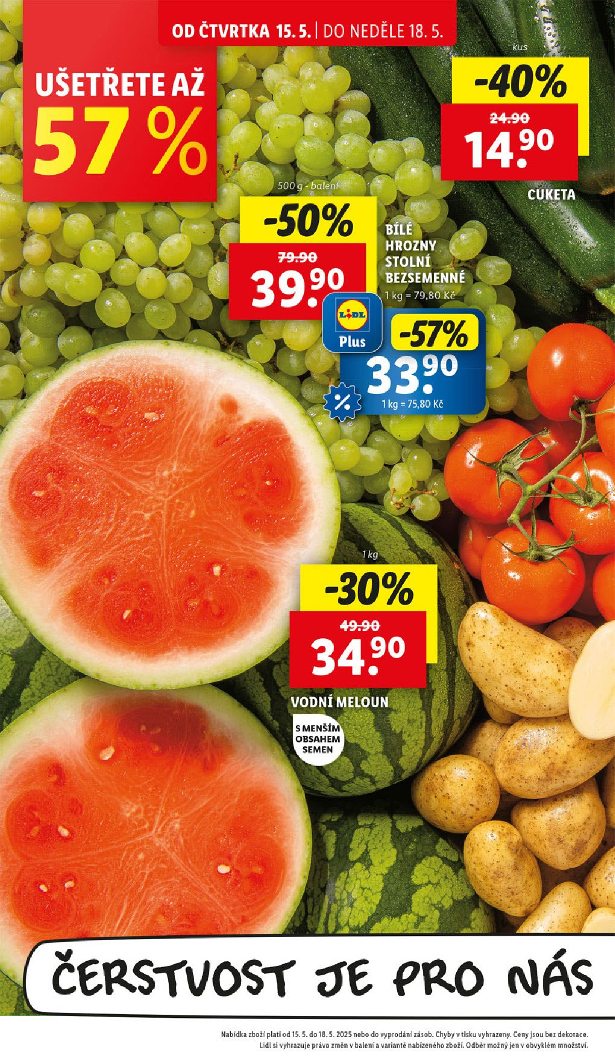 Lidl leták od 15.5. do 18.5.2025