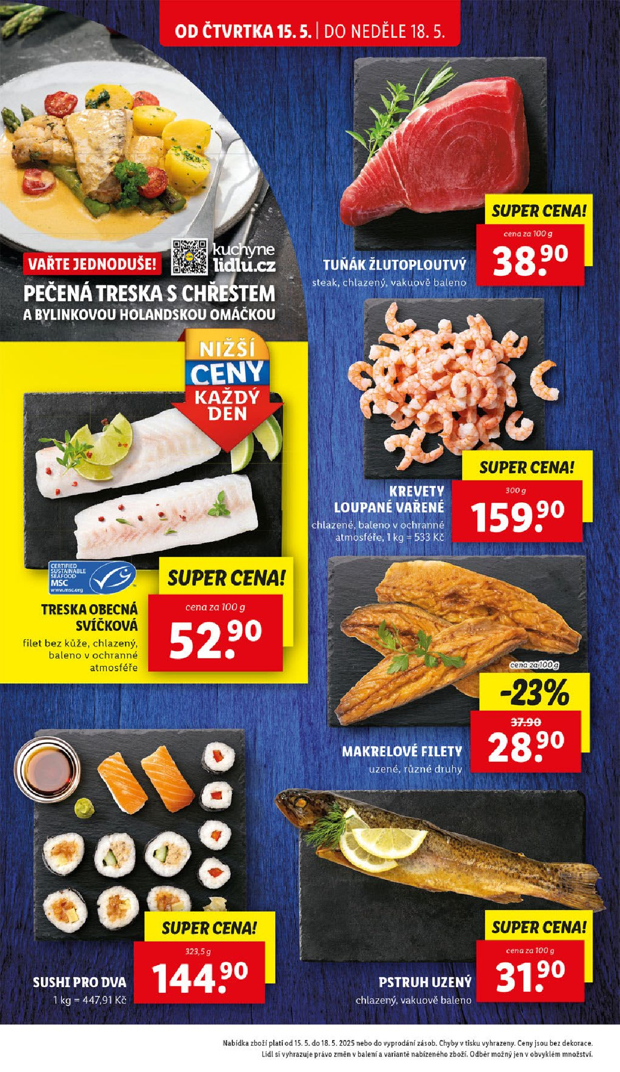 Lidl leták od 15.5. do 18.5.2025