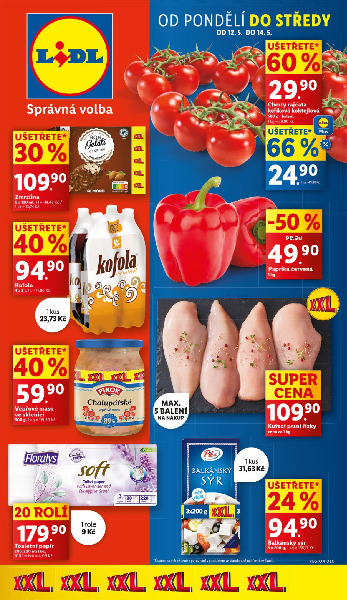 Lidl leták od 12.5. do 14.5.2025